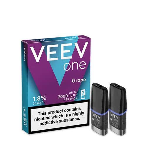 VEEV One Prefilled Vape Pods Grape 20mg