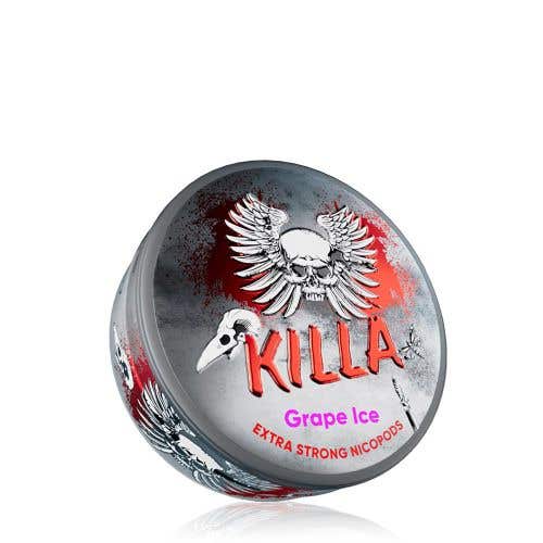 Killa 13mg NicoPods Nicotine Pouches - Grape Ice