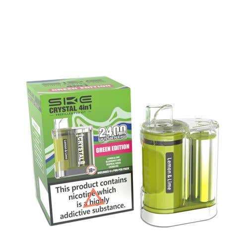 SKE Crystal 4in1 Prefilled Vape Kit - Green Edition