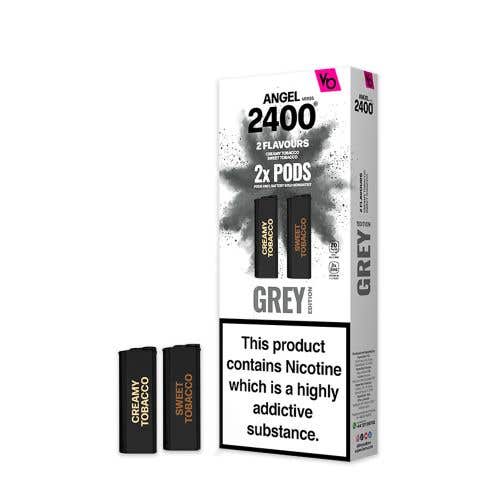 Vapes Bar Angel 2400 Prefilled Pods - Grey Edition