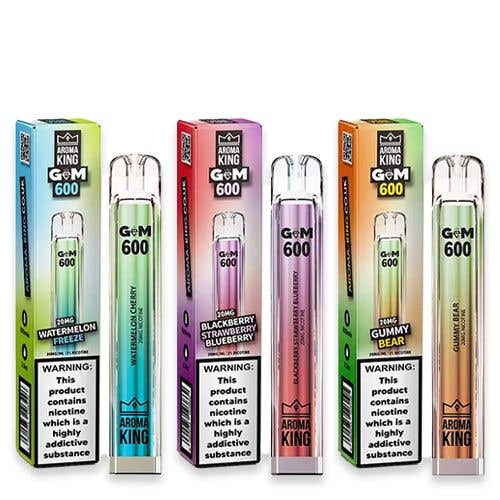 Aroma King Gem 600 Disposable Vape Kit - Group