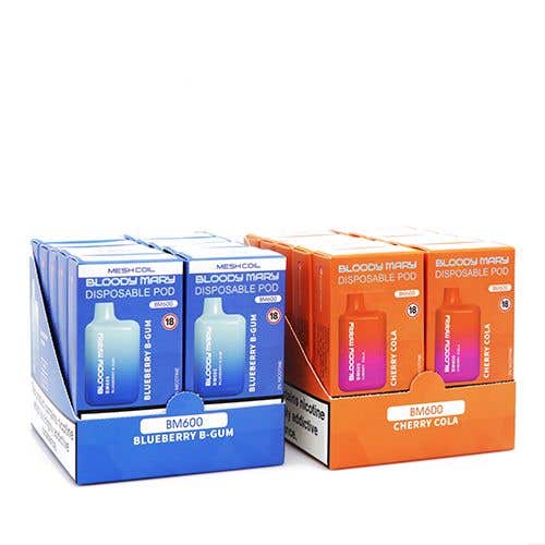 Bloody Mary BM600 Disposable Vape Kit 10 x Multipack - Group Image