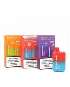 Bloody Mary BM600 Disposable Vape Kit - Group Image