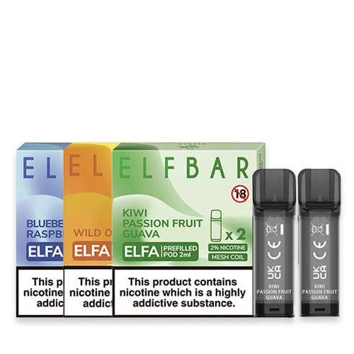 Elf Bar ELFA Prefilled E-Liquid Pods - Group