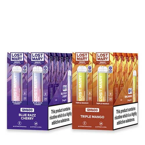 Lost Mary QM600 Disposable Vape Kit - 10 Pack