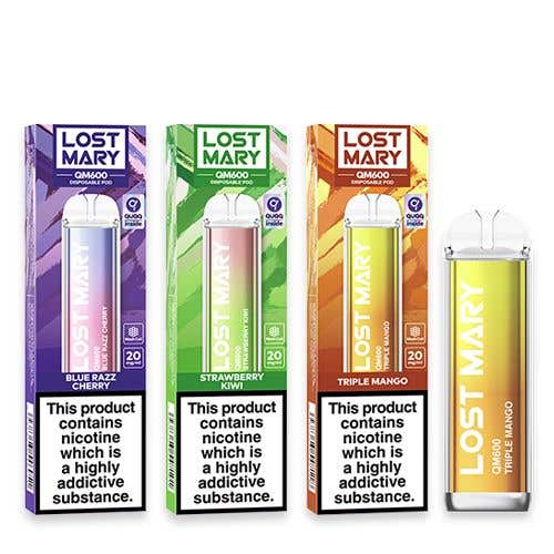 Lost Mary QM600 Disposable Vape Kit - Group