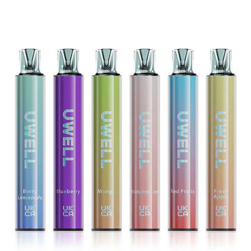 Uwell DH600 Disposable Vape Kit - Group Image