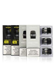 VooPoo Vinci V1 & V2 Replacement E-Liquid Pod Cartridges - Group
