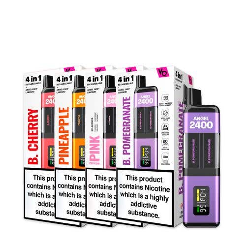 Vapes Bars Angel 2400 Disposable Pod Kit - Group Image