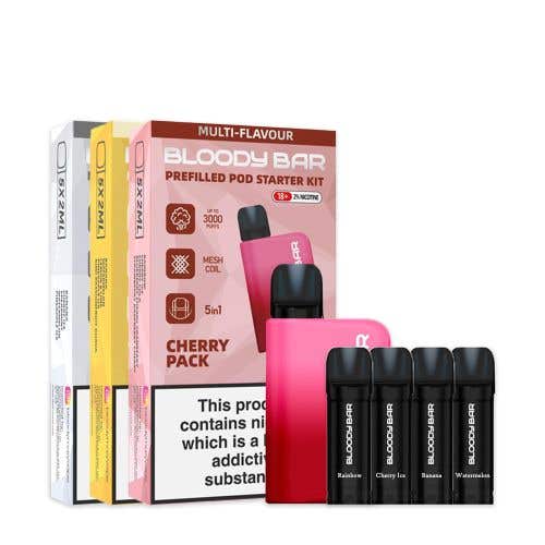 Bloody Mary Bloody Bar 3000 Rechargeable Disposable Kit - Group Image