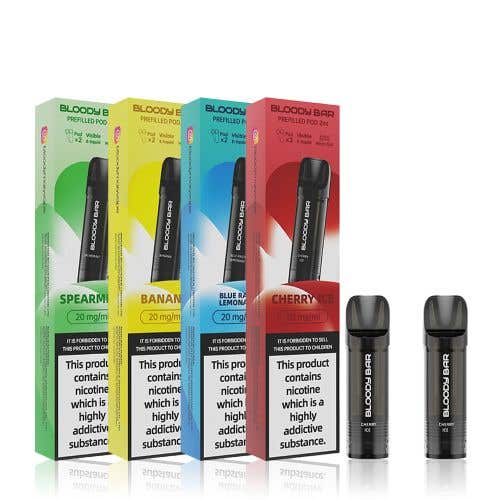 Bloody Mary Bloody Bar 3000 Prefilled Vape Pods - Group Image