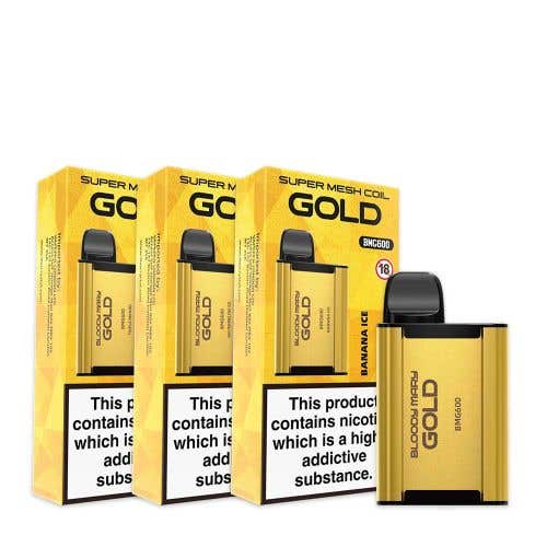 Bloody Mary Gold BMG600 Disposable Vape Kit - Group Image