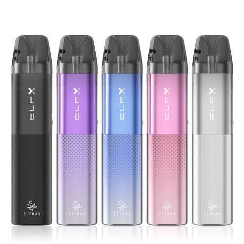 Elf Bar ELFX Refillable Pod Vape Kit - Group Image