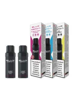 Elux Zero N Prefilled Vape Pods - Group Image