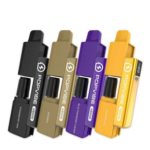 Geekvape Popvibe V5000 Refillable Pod Vape Kit - Group Image