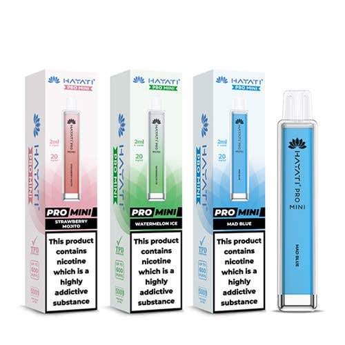 Hayati Pro Mini Disposable Vape Kit - Group Image