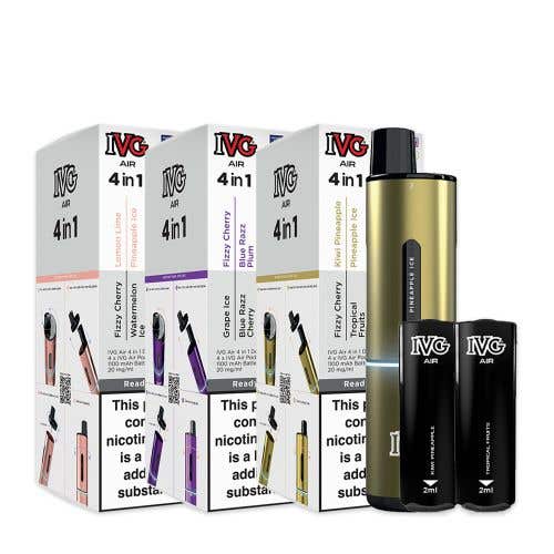IVG Air 4-in-1 Prefilled Pod Kit - Group Image