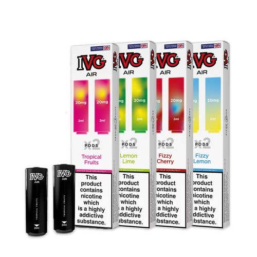 IVG Air Prefilled Vape Pods - Group Image