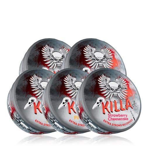 Killa Nicotine Pouches (20 Pack) 3 for £10 - Group Image