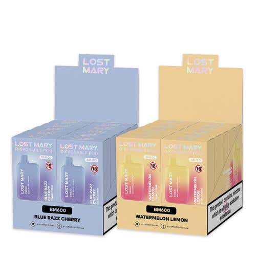Lost Mary BM600 Disposable Vape Kit 10 x Multipack - Group Image