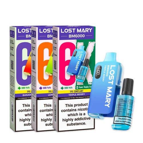 Lost Mary BM6000 Disposable Vape Kit - Group Image