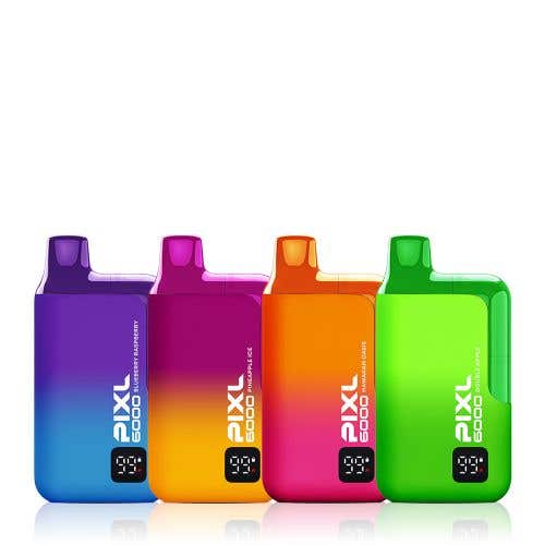 PIXL 6000 Disposable Vape Kit - Group Image