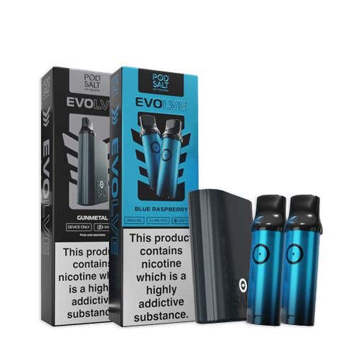 Pod Salt Evolve Prefilled Pod Vape Kit Bundle Offer - Group Image
