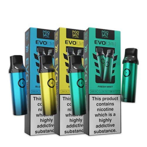 Pod Salt Evolve Prefilled Vape Pods - Group Image