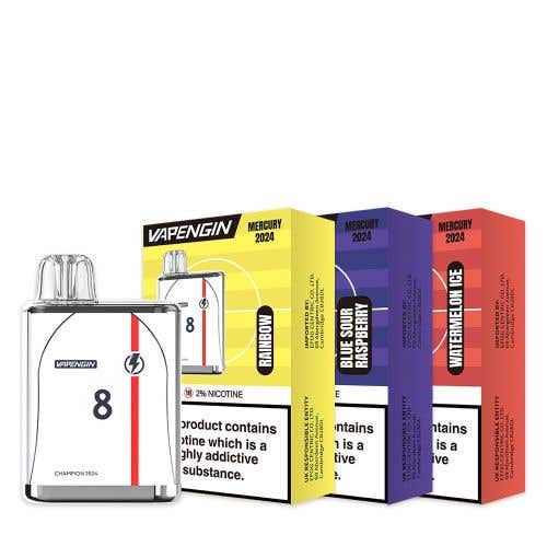 Vapengin Mercury 2024 Special Edition Disposable Vape Kit - Group Image
