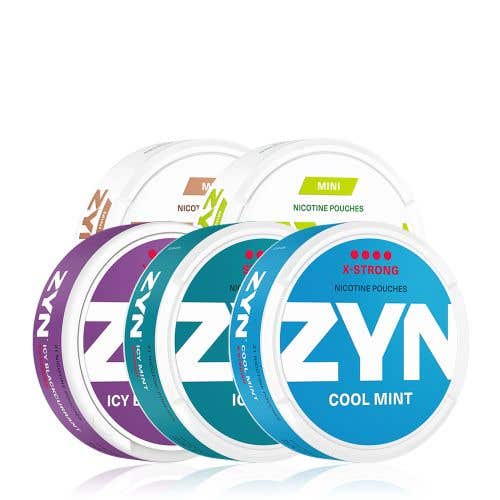 ZYN Nicotine Pouches - Group Image
