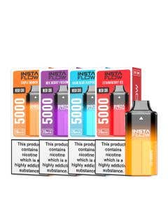 Instafill Instaflow 5000 Refillable Rechargeable Disposable Vape Kit - Group Image