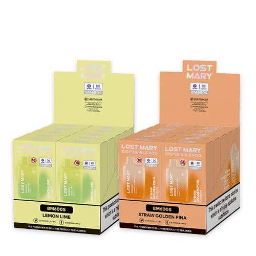 Lost Mary BM600S Disposable Vape Kit 10 x Multipack - Group Image