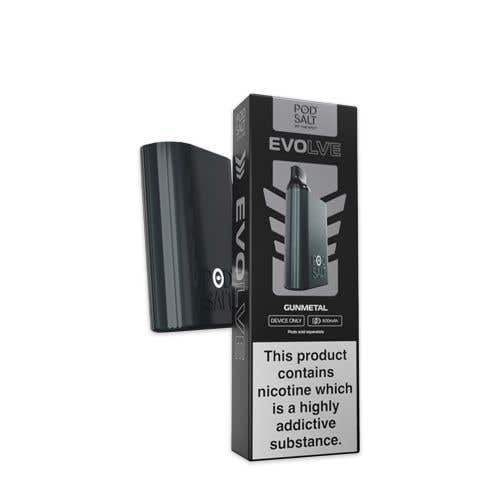 Pod Salt Evolve Box Style Pod Device Battery - Gunmetal