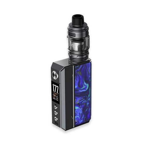 Voopoo Drag 4 Kit - Gunmetal & Ocean Blue Resin Series