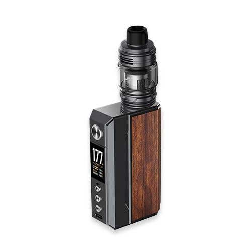Voopoo Drag 4 Kit - Gunmetal & Rosewood Wood Series