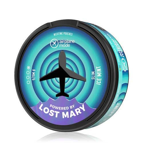 Lost Mary Airplane Mode 9mg Nicotine Pouches - Ice Mint