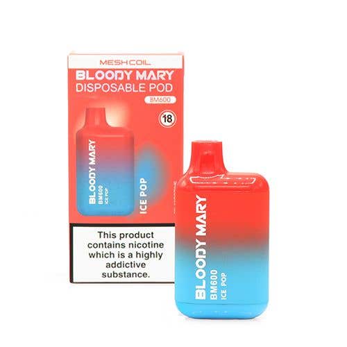 Bloody Mary BM600 Disposable Kit - 20mg - Ice Pop