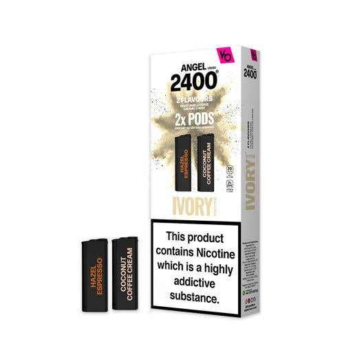 Vapes Bar Angel 2400 Prefilled Pods - Ivory Edition