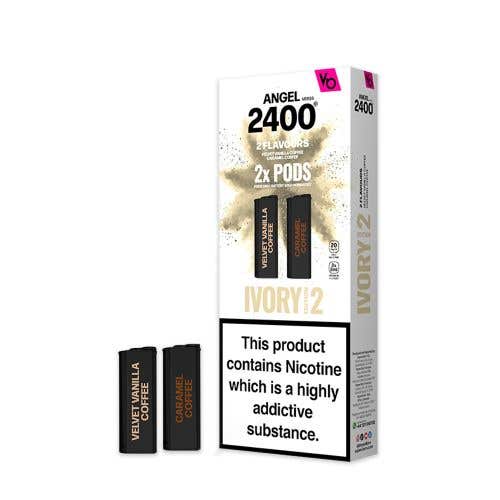 Vapes Bar Angel 2400 Prefilled Pods - Ivory Edition 2
