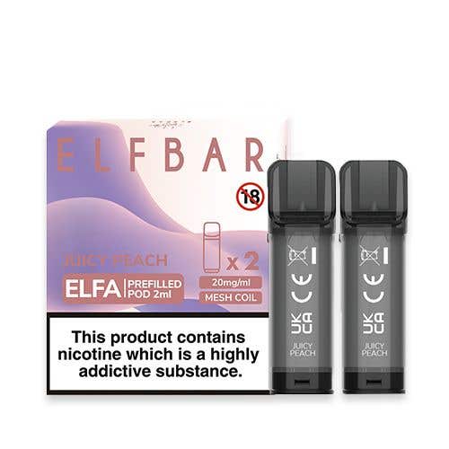 Elf Bar ELFA Prefilled E-Liquid Pods - Juicy Peach