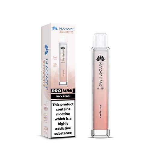 Hayati Pro Mini Disposable Vape Kit - Juicy Peach