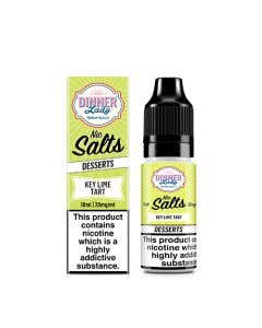 Dinner Lady Desserts Key Lime Tart Nic Salt Vape Juice