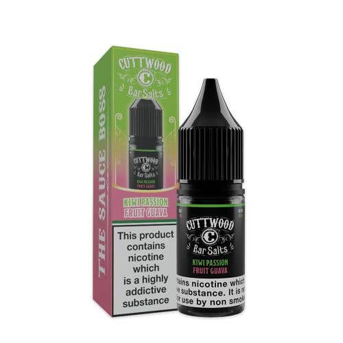 Cuttwood Bar Salts Kiwi Passion Fruit Guava Nic Salt E-Liquid