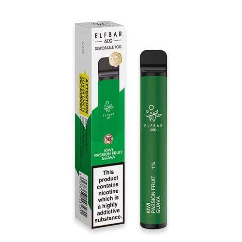 Elf Bar 600 Disposable Kit - Kiwi Passion Fruit Guava