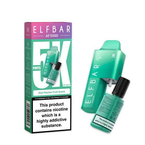 Elf Bar AF5000 Disposable Vape Kit - Kiwi Passion Fruit Guava