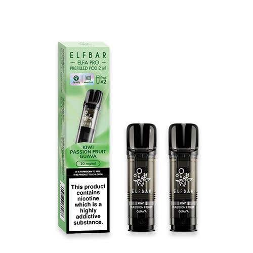 Elf Bar Elfa PRO Prefilled Pods - Kiwi Passion Fruit Guava