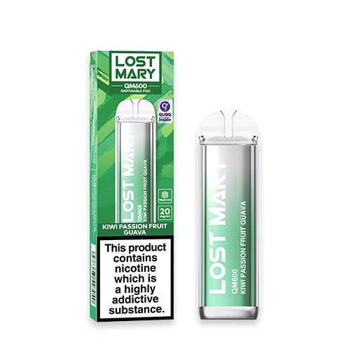 Lost Mary QM600 Disposable Vape Kit - Kiwi Passion Fruit Guava