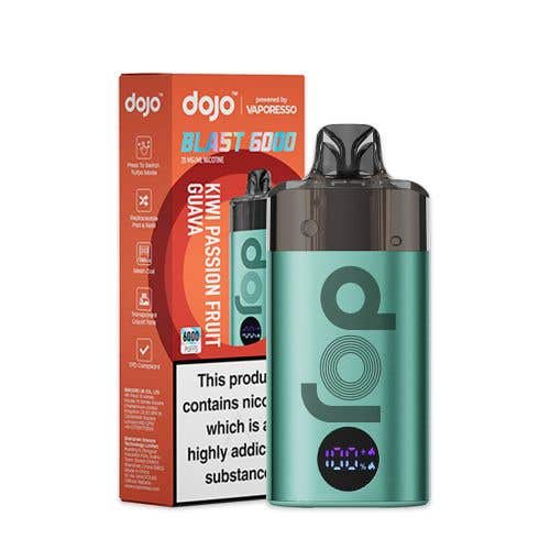Vaporesso Dojo Blast 6000 Prefilled Pod Kit - Kiwi Passion Fruit Guava