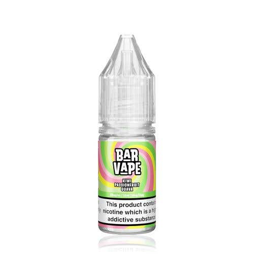 Bar Vape Kiwi Passion Fruit Guava Nic Salt E-Liquid