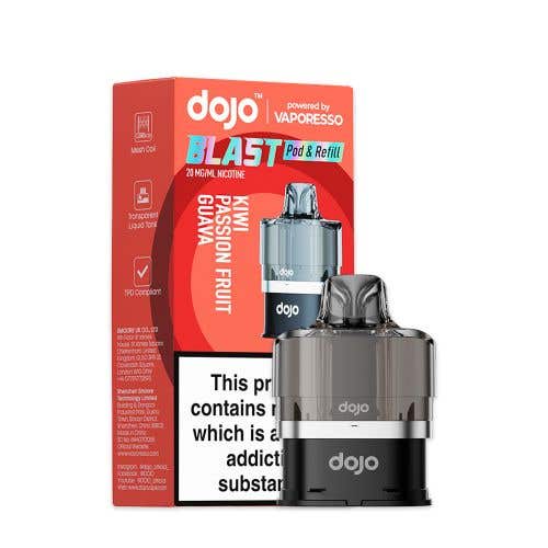 Vaporesso Dojo Blast 6000 Prefilled Vape Pods - Kiwi Passion Fruit Guava
